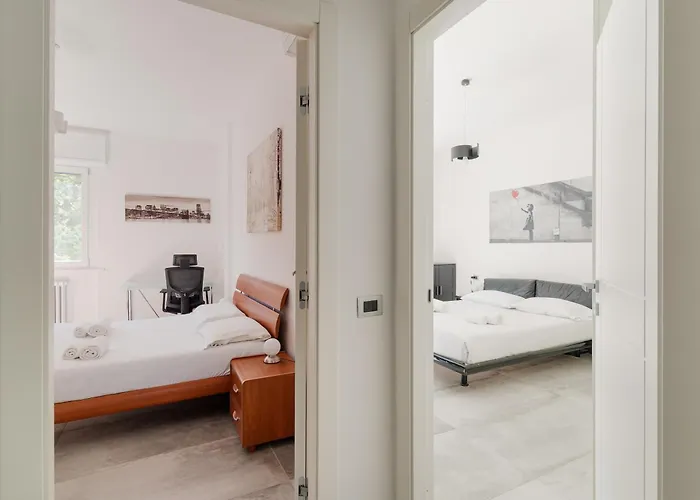 Apartment Navigli Modern Hub - 3 Matrimoniali E 2 Bagni Milan